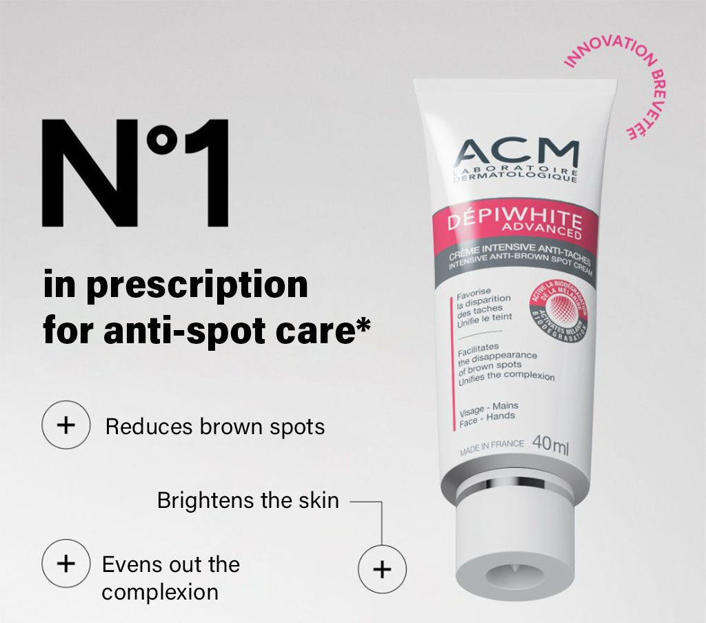 Anti-dark spot gel tube, white with pink label and screw cap
