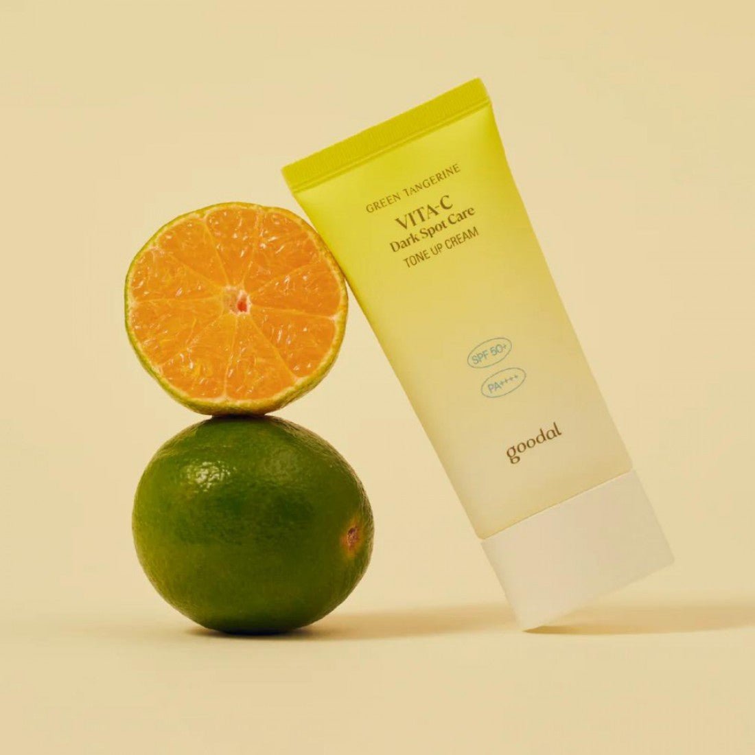 Goodal Green Tangerine Vita-C Dark Spot Care Tone Up Cream tube