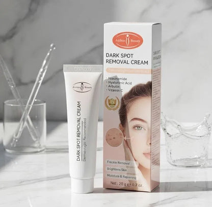 Dark spot removal cream tube and box with Niacinamide & Vitamin C, 20 g