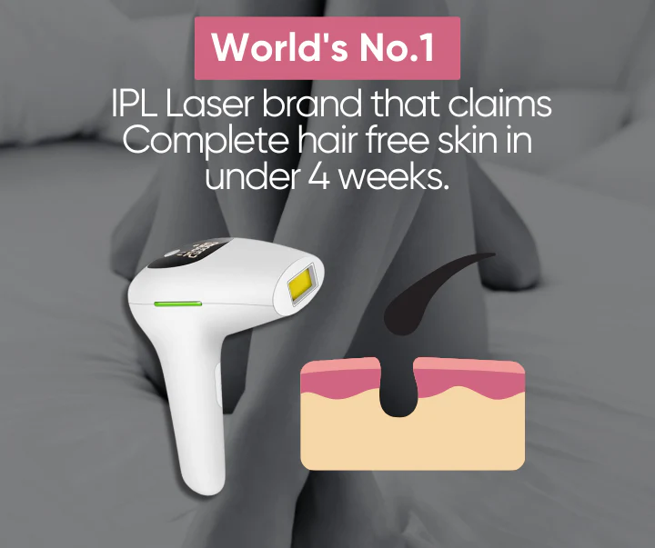 Babyverse SE5 IPL Hair Removal Device — Ice-Cool Technology | 990,000 Flashes | Salon-Grade Results at Home