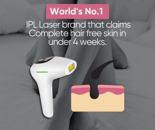 Babyverse SE5 IPL Hair Removal Device — Ice-Cool Technology | 990,000 Flashes | Salon-Grade Results at Home