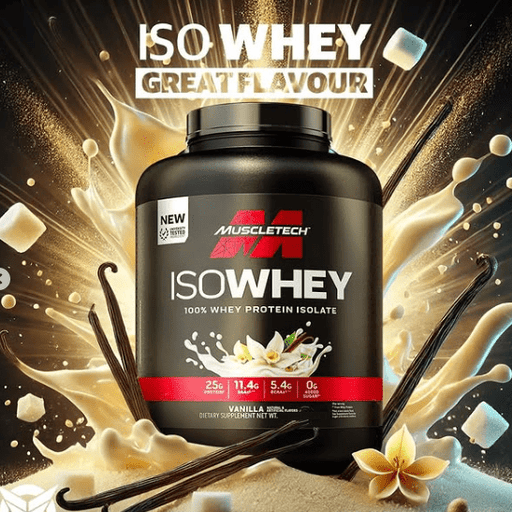 Muscletech- Iso Whey Vanilla (Original) ©