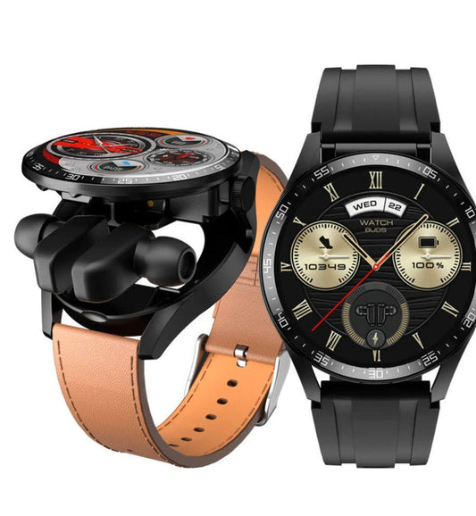2 In 1 HI-FI Wireless Earphones Men Smart Watch || UAEdealz
