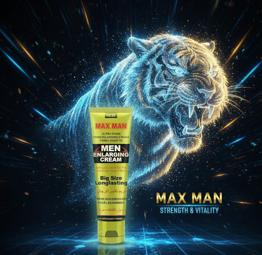 MAX MAN - Ultra Foam Men Enlarging Cream || UAEdealz