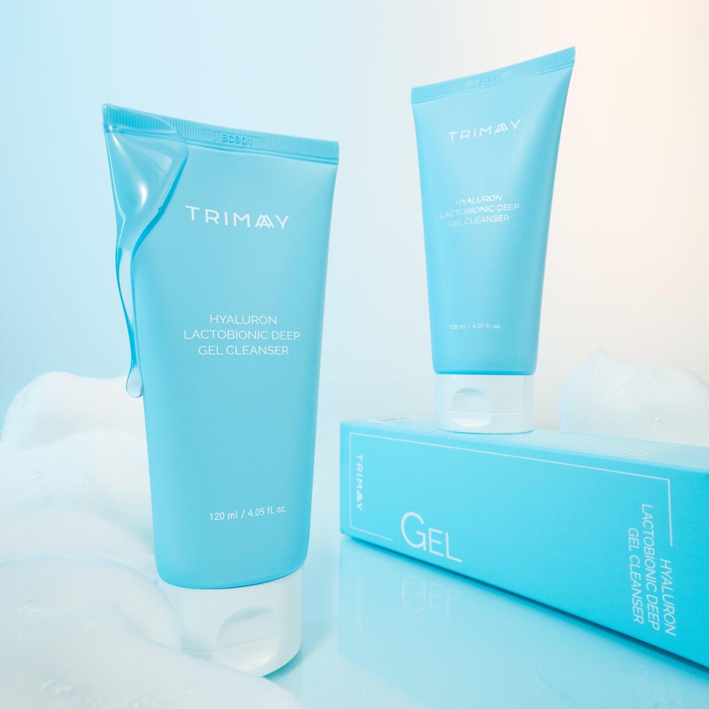 Aqua Hyaluron gel cleanser tube with box and white cap