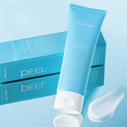 Aqua Hyaluron microdive receding gel tube with white cap and boxes